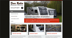 Desktop Screenshot of davebutlincaravans.co.uk